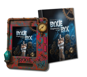 Buchcover-Mockup zu "Byxie Byx"