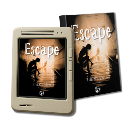 Buchcover Mockup zu Escape