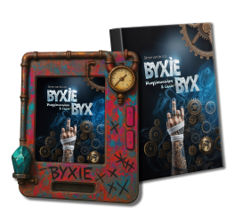 Buchcover-Mockup zu "Byxie Byx"